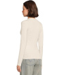 Rib Slub Long Sleeve V-Neck