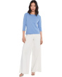 3/4 Sleeve Ballet Boat Tee