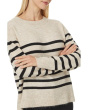 Petite Long Sleeve Crew Neck Dropped Shoulder Sweater
