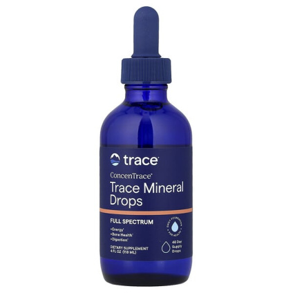 Trace, ConcenTrace, микроэлементы в каплях, 118 мл (4 жидк. унции)