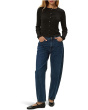 Trixie Crew Neck Snap Cardi