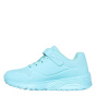 Skechers Кроссовки для девочек с низким верхом на шнуровке из дюралевой кожи и металлическим каблуком