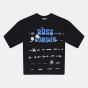 Rose London Футболка в полоску с граффити