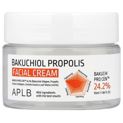 APLB, Крем для лица с прополисом и бакучи, 55 мл (1,86 жидк. Унции)