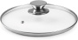 IBILI - 971618 - Glasdeckel, Knauf aus Edelstahl, 18 cm