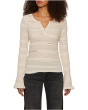 Lovely Lace Button Front