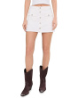 Button Front Skort