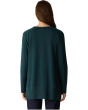 Peruvian Cotton Blend V-Neck Sweater