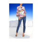 Linea Tesini Рубашка-туника с дизайнерским принтом, разноцветная