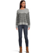 Long Sleeve Crew Neck Dropped Shoulder Sweater