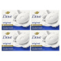 Dove, Мыло Beauty Bar, глубокое увлажнение, белое, 4 шт., По 106 г (3,75 унции)