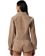 Latte Frappe Real Suede Jacket