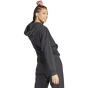 ADIDAS Женская куртка с капюшоном Essentials с большим логотипом Французская махровая свободная