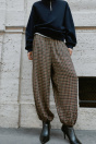 Zara Клетчатые МАРЛЕВЫЕ БРЮКИ Разноцветные