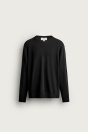 Zara СВИТЕР ИЗ 100% КАШЕМИРА, ЧЕРНЫЙ ОБЫЧНОГО ПОКРОЯ