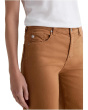 Saige Mid Rise Wide Leg Crop In Ginger