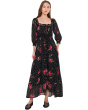 Morning Meadows Long-Sleeve Maxi Dress