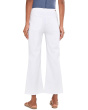 27" Hannah Mid-Rise Crop Flare Jeans with Twisted Slit