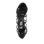 STEVE MADDEN Фирменные сандалии черного цвета