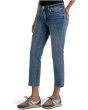 Rachael High-Rise Fab Ab Mom Raw Hem