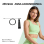 XTREXO Базовый+ Скакалка, черный
