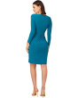 Jersey Draped Short Dress