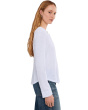 Long Sleeve Exposed Seams Button-Up Slim Cardi