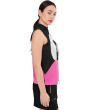 Vision Print Abstract Sleeveless Top