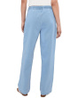 Relaxed Drawstring Pull-On Denim Pants