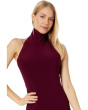 Halter Turtle Side Slit Gown