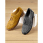 Andrea Conti Замшевый шнур из бычьей кожи желтого цвета