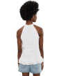 High Tie Neck Sleeveless Top