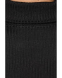 Coverstitch Turtleneck Drapey Rayon Rib