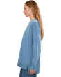 Long Sleeve Open V-Neck Sweatshirt