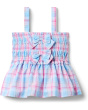 Smocked Madras Top (toddler/Little Kid/Big Kid)