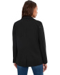 Super Stretch Ponte Blazer With Button Sleeve