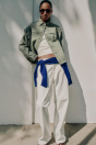 Zara Z1975 джинсовая куртка ЦВЕТА хаки