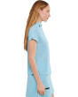 Happy Heart Top Short Sleeve Zip Neck