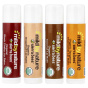 Mild By Nature, Sierra Bees™, органические бальзамы для губ, ассорти, 4 шт. по 4.25 г (0,15 унции)