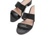 Fionna Wave Double Band Slide Sandals
