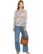 Petite Pressed Flowers Cotton Lawn Shirt