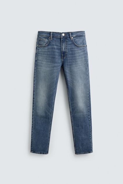 Zara БАЗОВЫЕ ОБЛЕГАЮЩИЕ ДЖИНСЫ 498378908-400-36