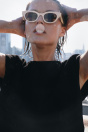 Zara ОПРЯТНЫЕ СОЛНЦЕЗАЩИТНЫЕ ОЧКИ В ВИДЕ КОШАЧЬЕГО ГЛАЗА 547478401-712-3