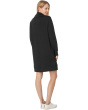 Reversible Palm Voyage Long Sleeve Short Dress