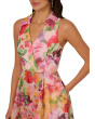 Printed High-Low Dress