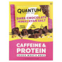 Quantum Energy Square, протеиновый батончик с кофеином, темный шоколад с гималайской солью, 8 батончиков по 48 г (1,69 унции)