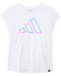 Cap Sleeve Poly Tee (Big Kid)