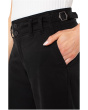 Petite Soft Touch Twill High-rise Cinch Waist Wide Leg Pant 26" Inseam
