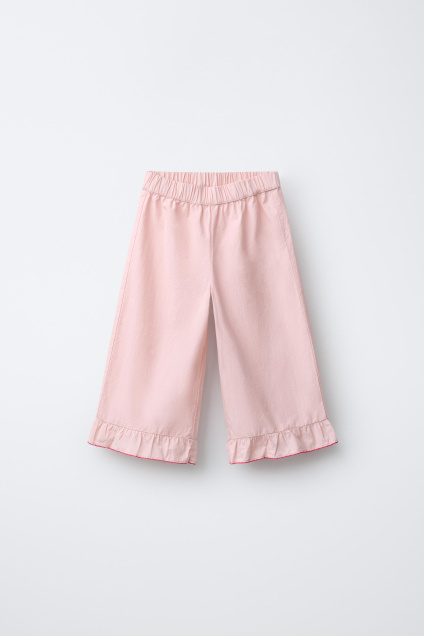 Zara БРЮКИ-КЮЛОТЫ ИЗ ПОПЛИНА 495698522-620-18