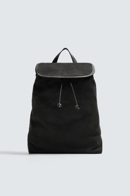 Zara КОЖАНЫЙ РЮКЗАК 495702956-800-3